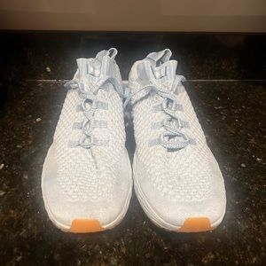 Size 15 NoBull diamond knit trainers blue